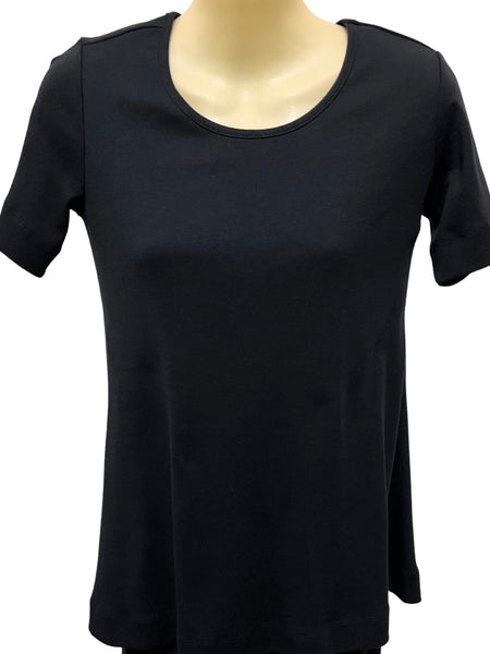 Cotton Basic T-Shirt - Black