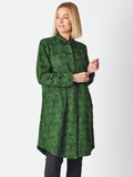 Quantina Coat Dress - Moss