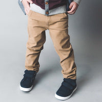 Boys Chino Pants - Taupe