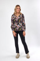 Arabella Top - Cosmic Print