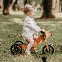 Kinderfeets 2 in 2 Balance/Trike Bike Plus - Bamboo